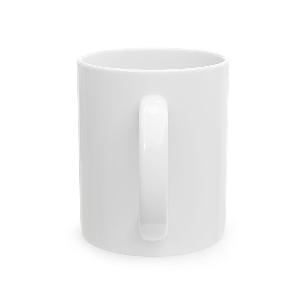 Stoic Habits mountain silhouette mug | minimalist hiking landscape ceramic mug