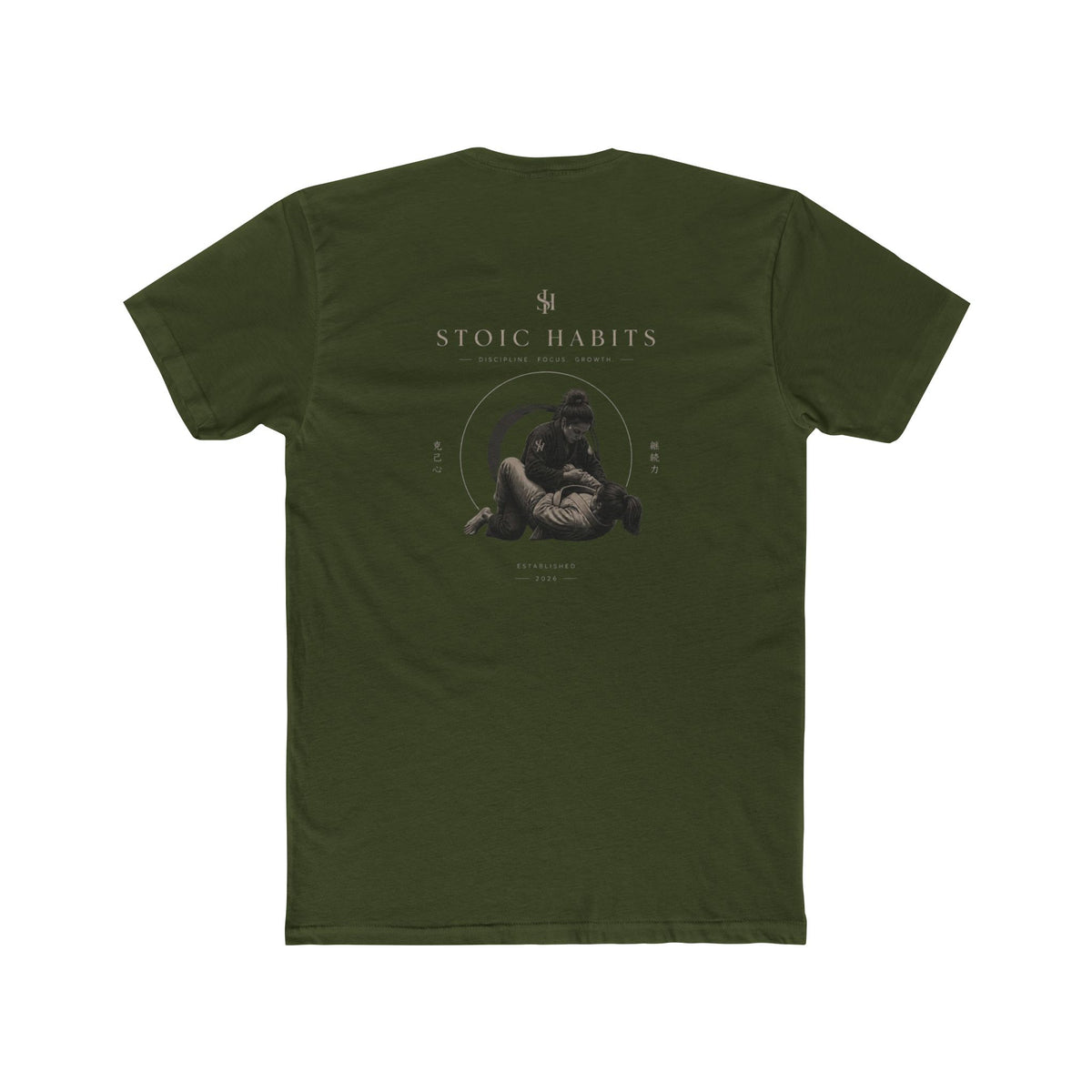 The Art of Control Tee — Stoic BJJ Collection