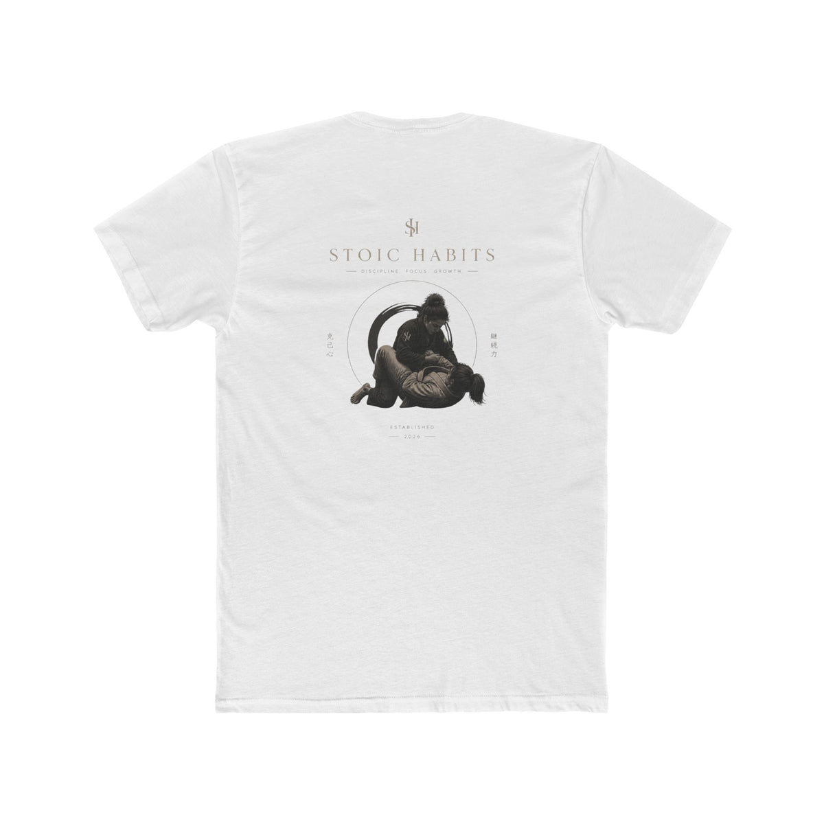 The Art of Control Tee — Stoic BJJ Collection