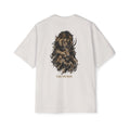 BJJ Oversized T-Shirt, Take the Back Lion Graphic Tee, Brazilian Jiu Jitsu Shirt, Heavyweight Streetwear Gift for Grapplers