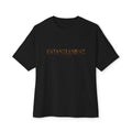 Entanglement Graphic Tee — Minimalist White Boxy Unisex T-Shirt
