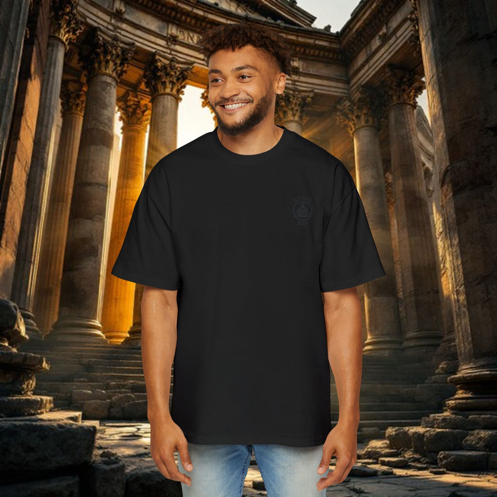 BJJ IQ - Brain -  Heavy Oversized Tee