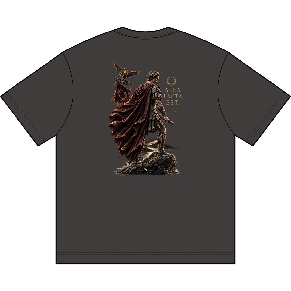 Alea Iacta Est — The Point of No Return Oversized Tee