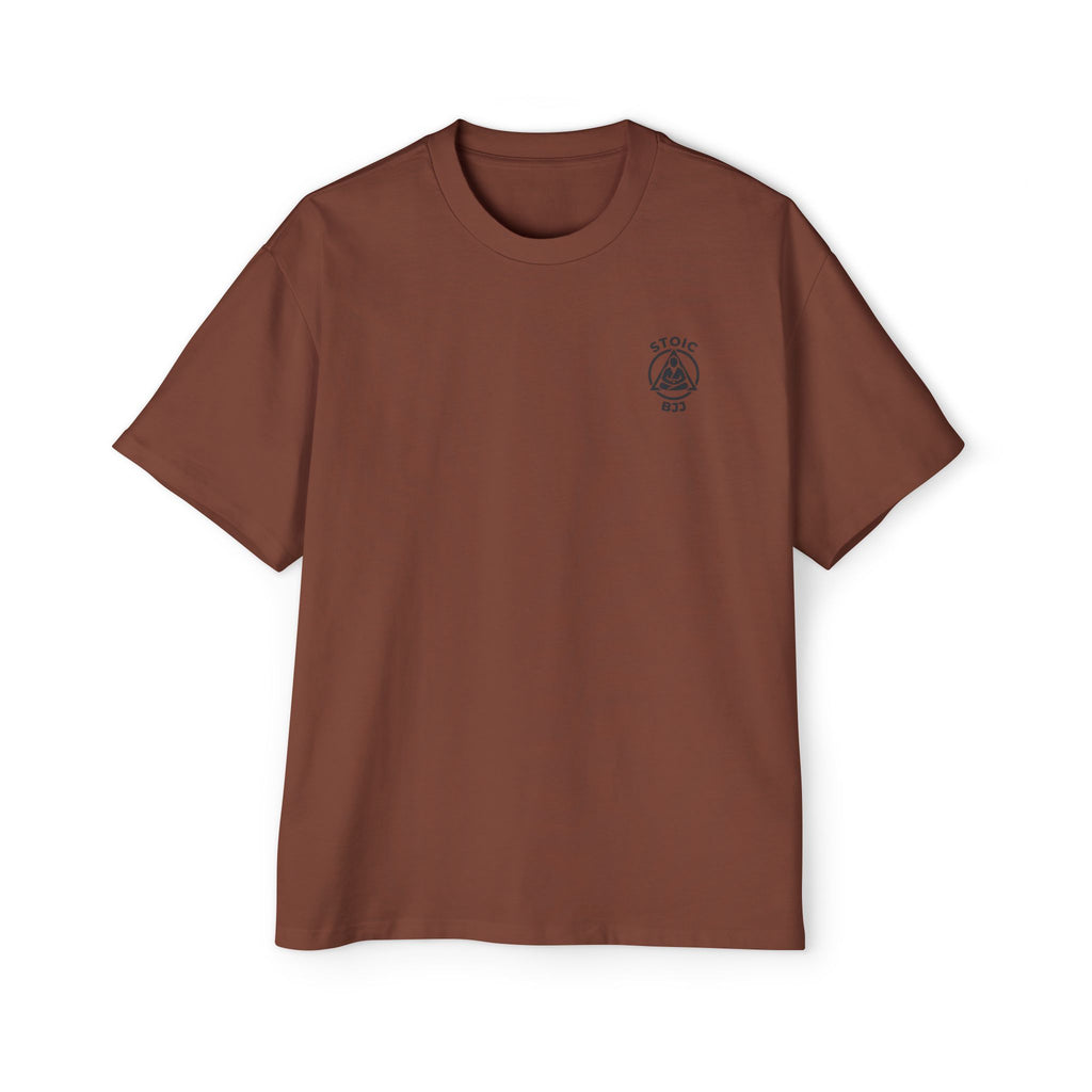 BJJ IQ - Brain -  Heavy Oversized Tee