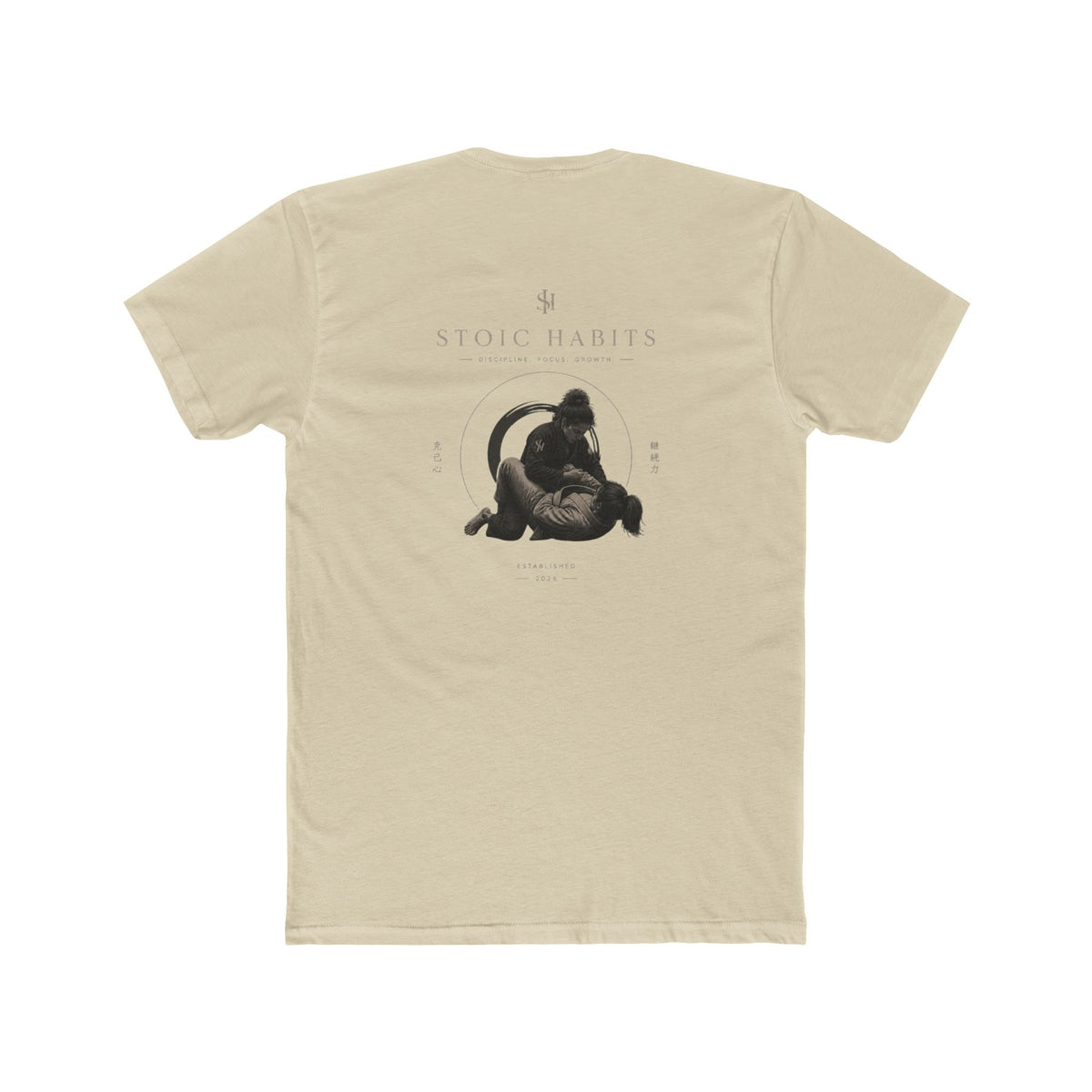The Art of Control Tee — Stoic BJJ Collection
