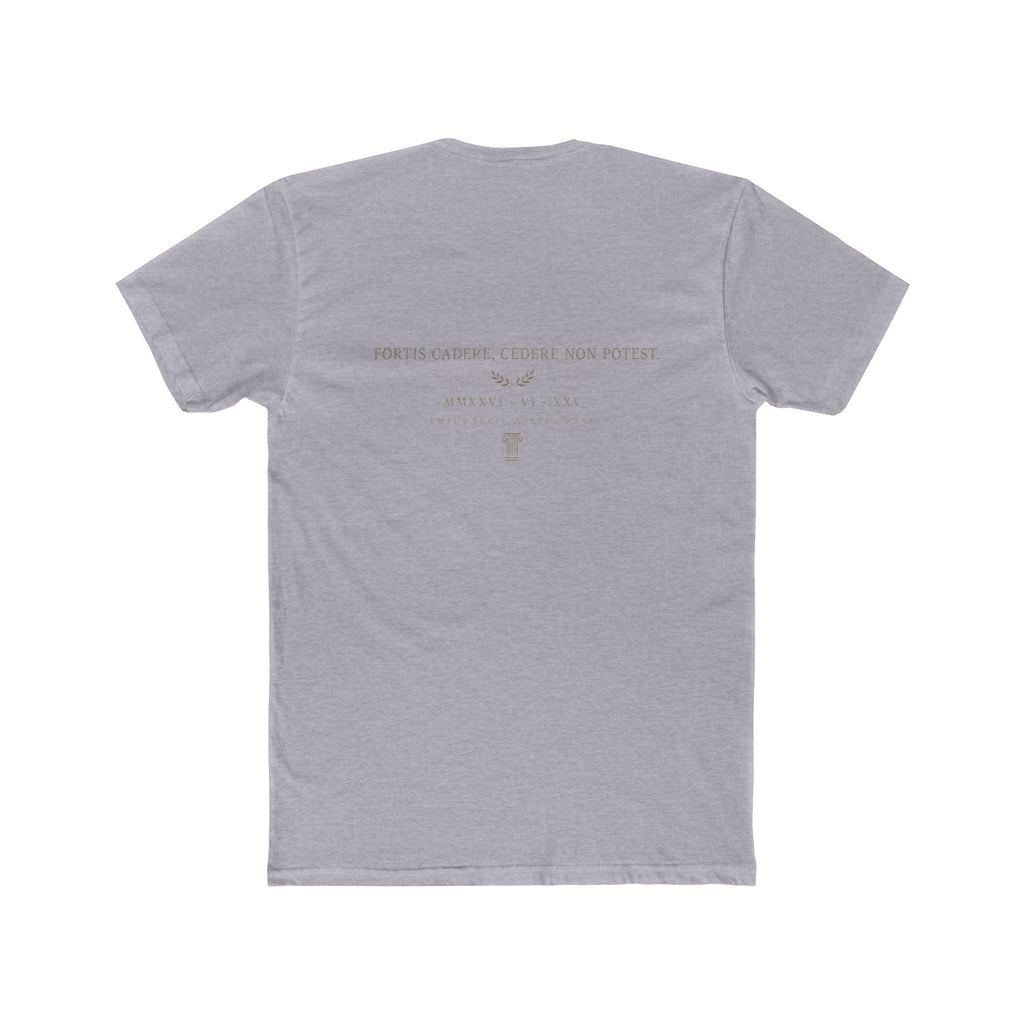 Fortis in Adversis — Latin Quote Tee | Stoic Habits