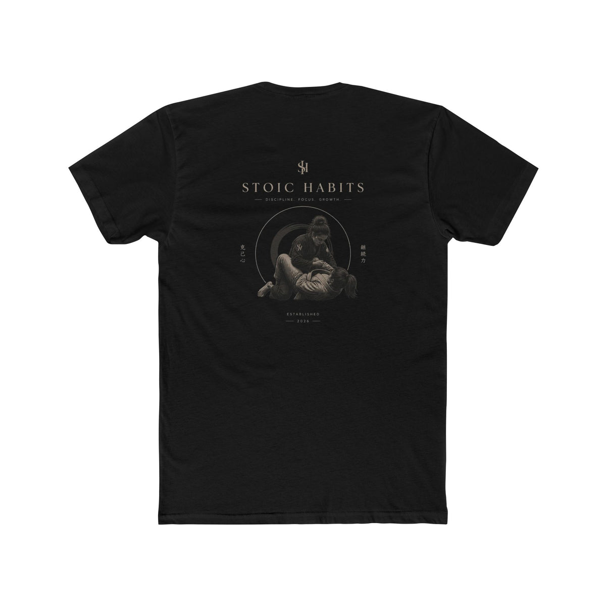 The Art of Control Tee — Stoic BJJ Collection
