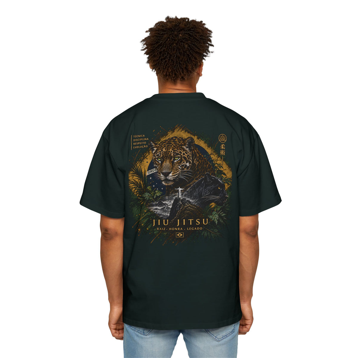 Off the mat - Amazon Strength / Jiujitsu Oversized Tee