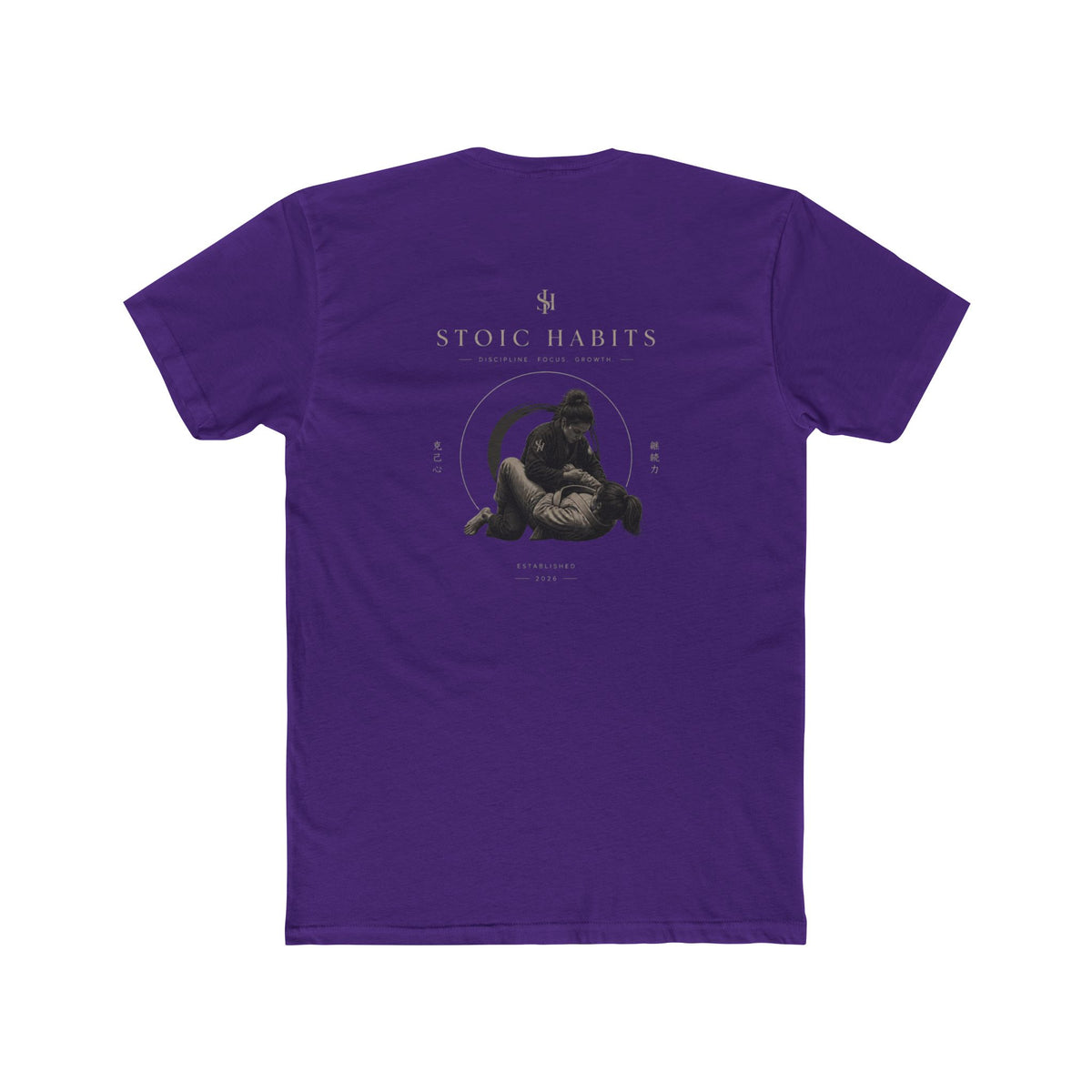 The Art of Control Tee — Stoic BJJ Collection