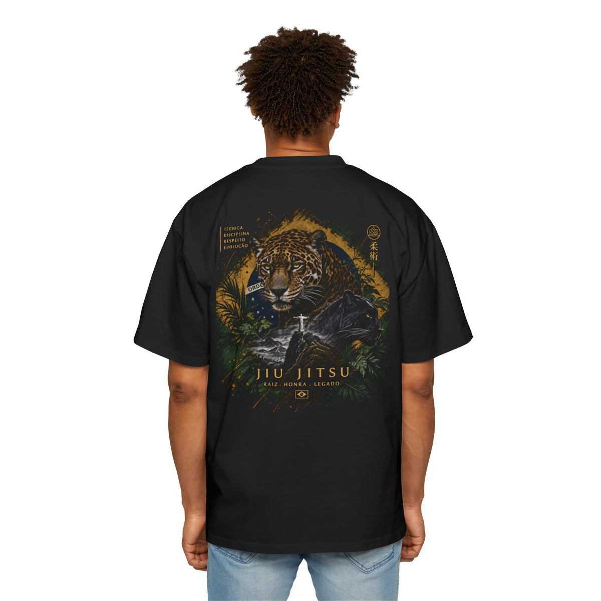 Off the mat - Amazon Strength / Jiujitsu Oversized Tee