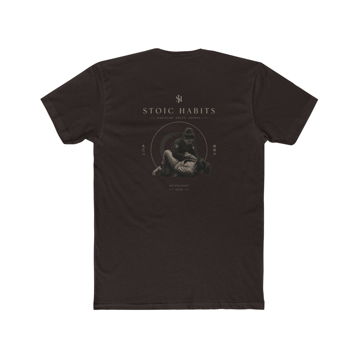 The Art of Control Tee — Stoic BJJ Collection