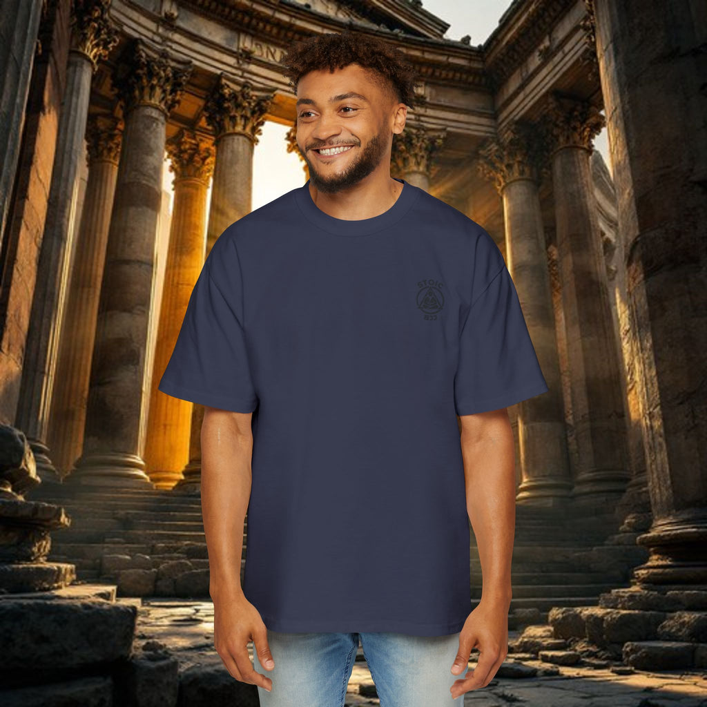 BJJ IQ - Brain -  Heavy Oversized Tee