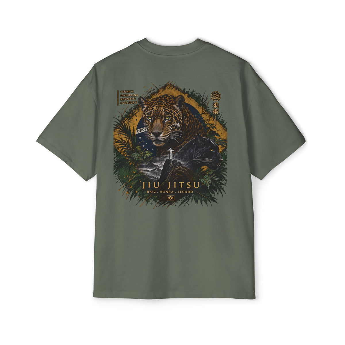 Off the mat - Amazon Strength / Jiujitsu Oversized Tee