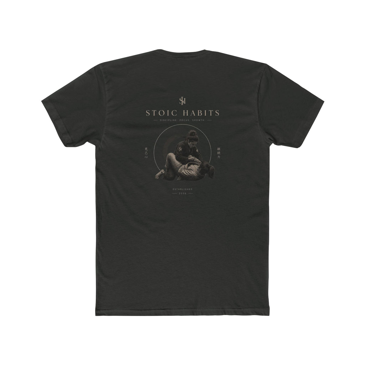 The Art of Control Tee — Stoic BJJ Collection